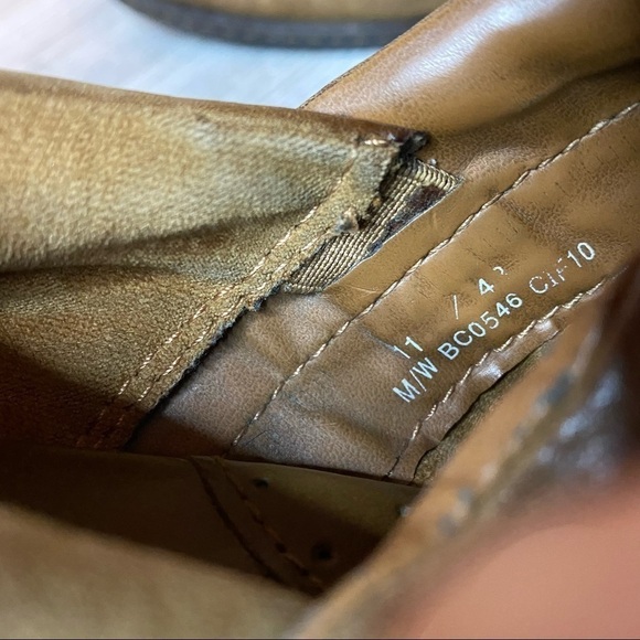 BOC Born concepts woman’s brown leather mule bootie clog Kinney bc0546 - Picture 11 of 12